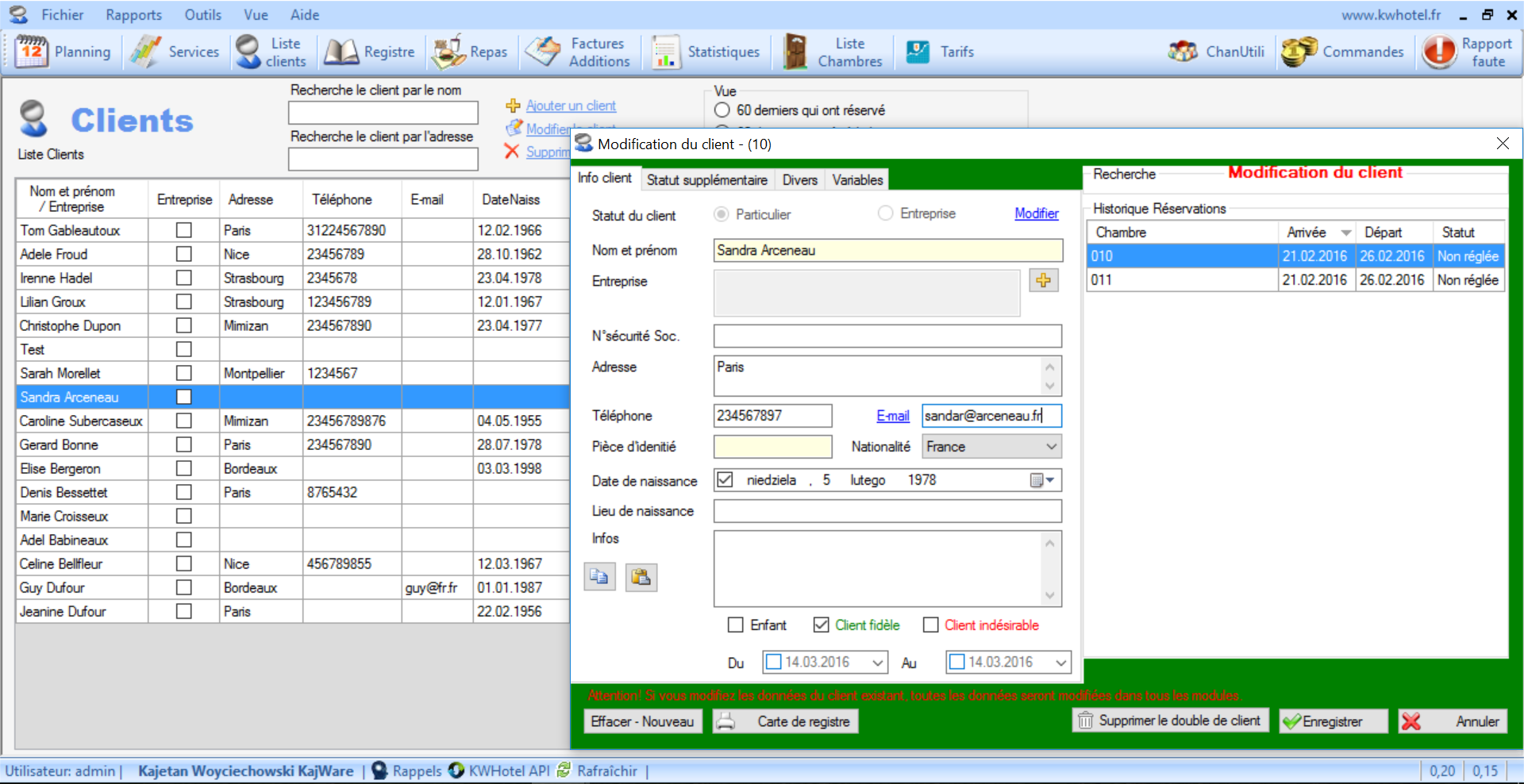 logiciel de gestion dhotel